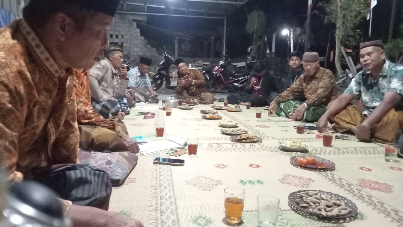 Pertemuan warga Padukuhan Glagahombo